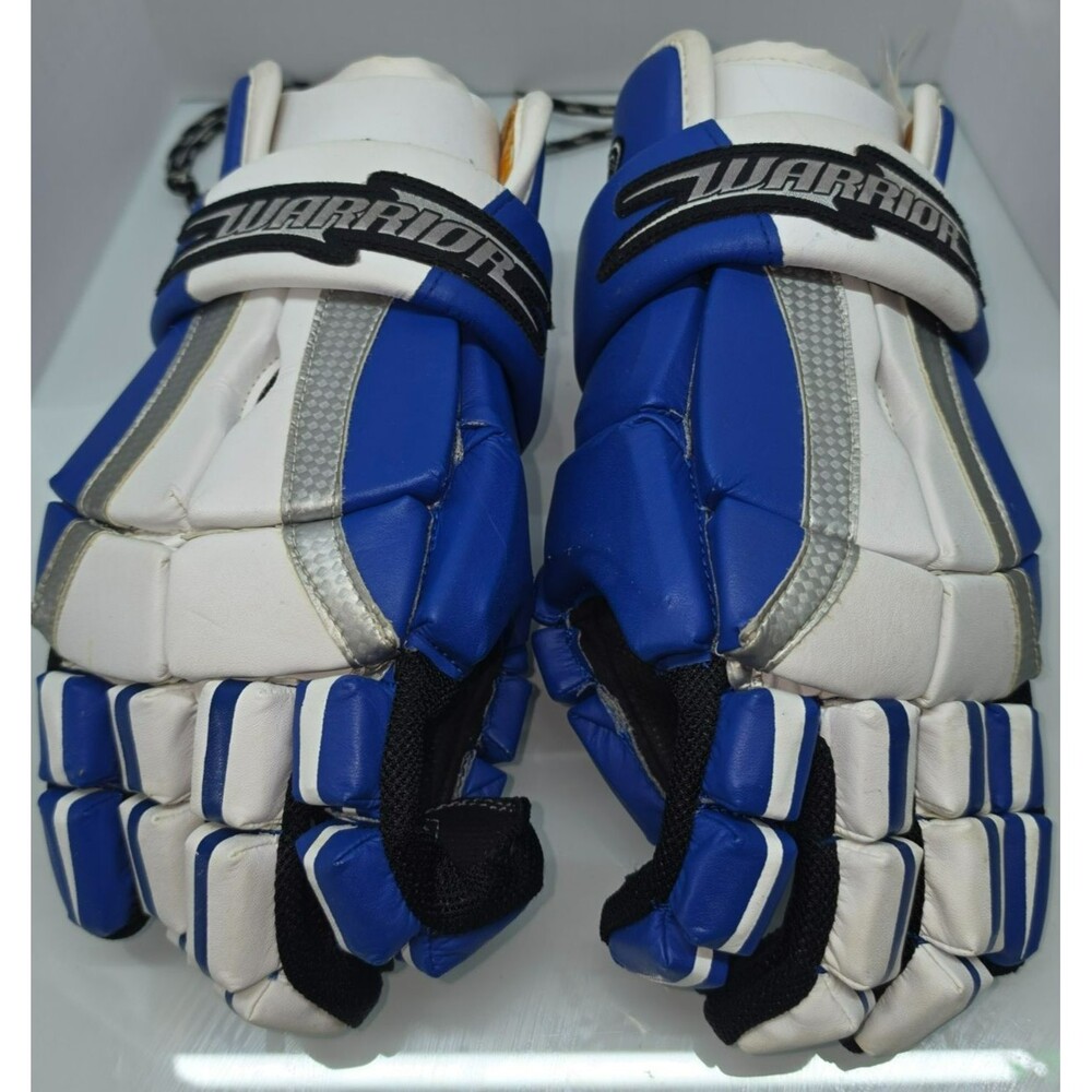 Warrior Hypno 13" Lacrosse Gloves - Royal Blue / White - Vaportek Liner